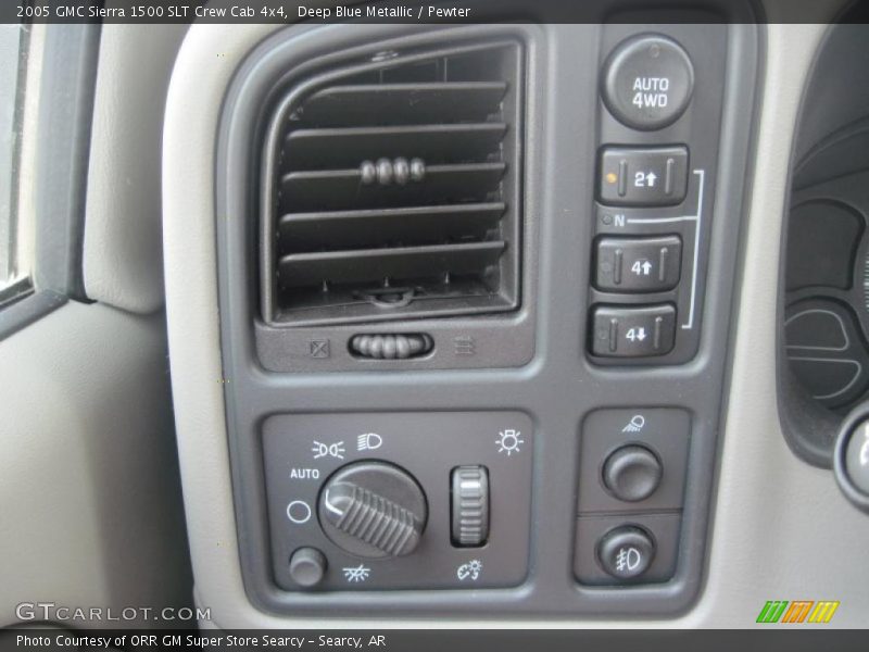 Deep Blue Metallic / Pewter 2005 GMC Sierra 1500 SLT Crew Cab 4x4