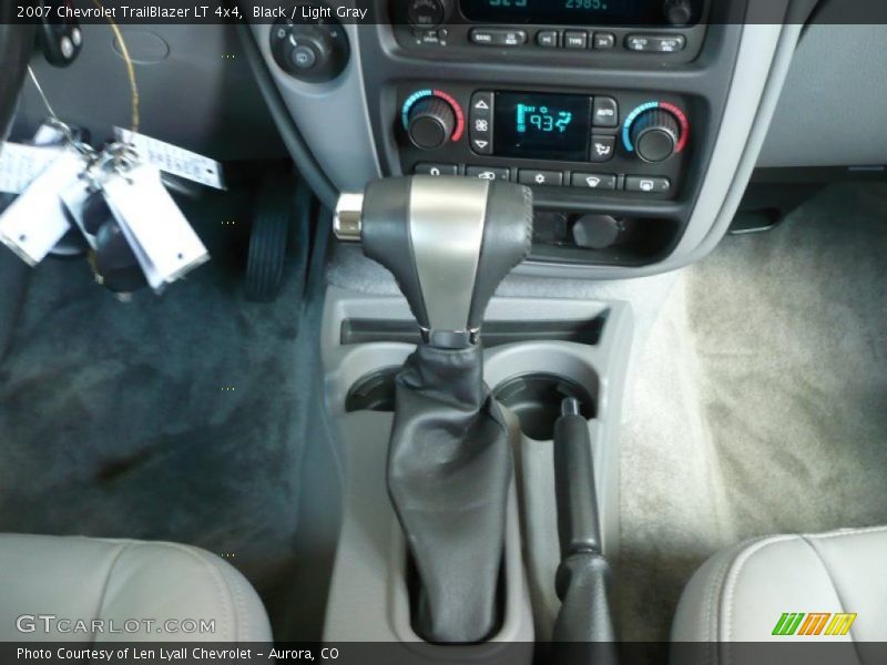 Black / Light Gray 2007 Chevrolet TrailBlazer LT 4x4
