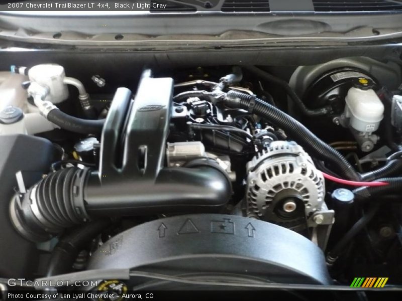 Black / Light Gray 2007 Chevrolet TrailBlazer LT 4x4