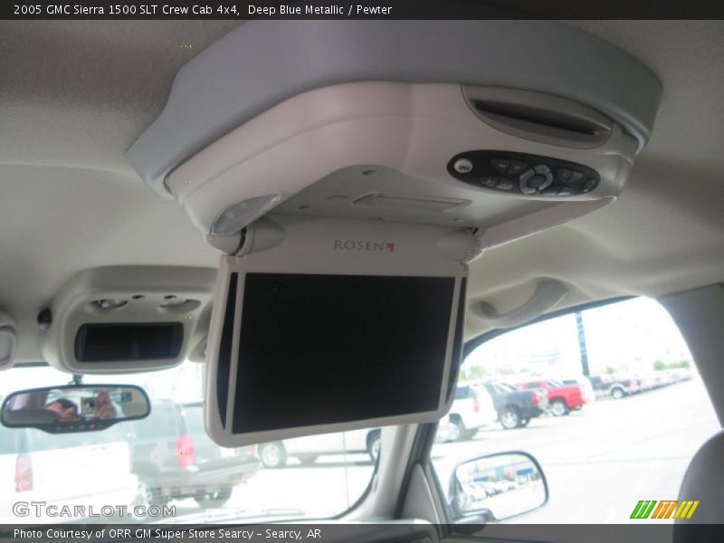 Deep Blue Metallic / Pewter 2005 GMC Sierra 1500 SLT Crew Cab 4x4