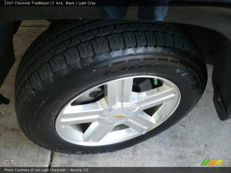 Black / Light Gray 2007 Chevrolet TrailBlazer LT 4x4