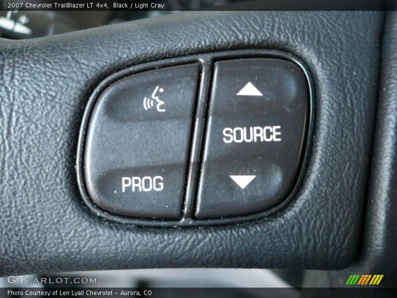 Black / Light Gray 2007 Chevrolet TrailBlazer LT 4x4