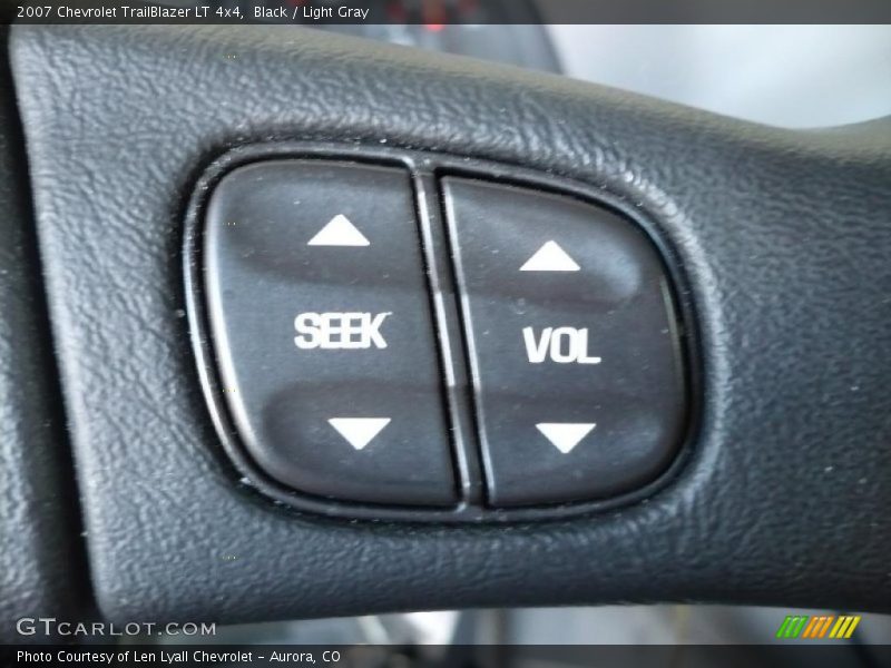 Black / Light Gray 2007 Chevrolet TrailBlazer LT 4x4