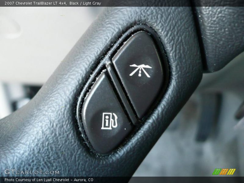 Black / Light Gray 2007 Chevrolet TrailBlazer LT 4x4