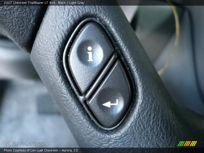 Black / Light Gray 2007 Chevrolet TrailBlazer LT 4x4