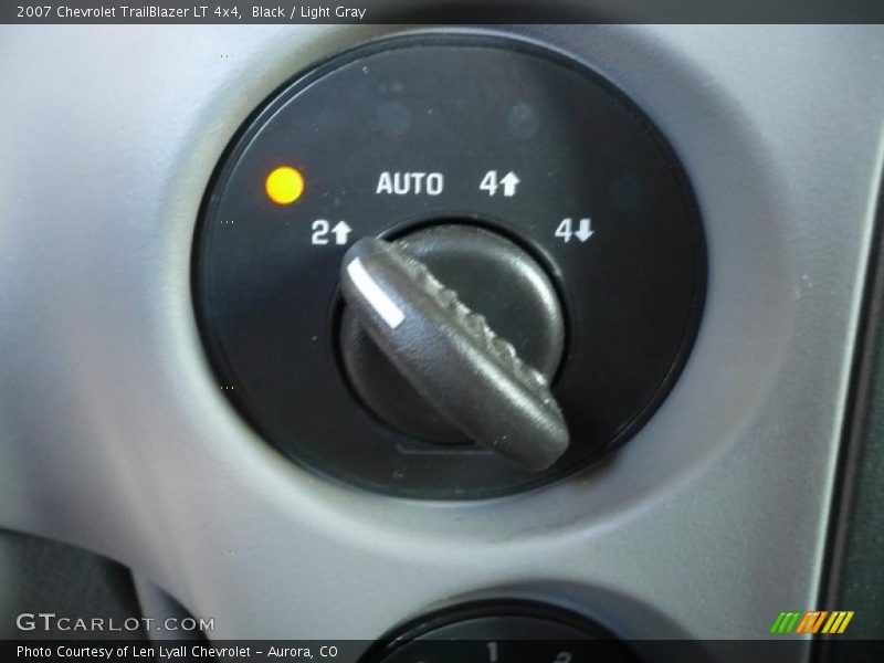 Black / Light Gray 2007 Chevrolet TrailBlazer LT 4x4