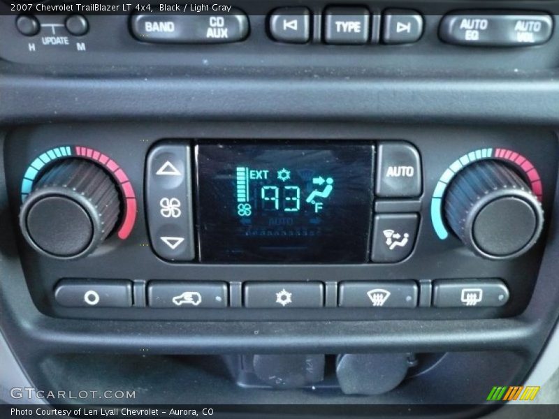 Black / Light Gray 2007 Chevrolet TrailBlazer LT 4x4