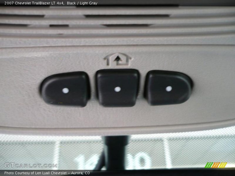 Black / Light Gray 2007 Chevrolet TrailBlazer LT 4x4
