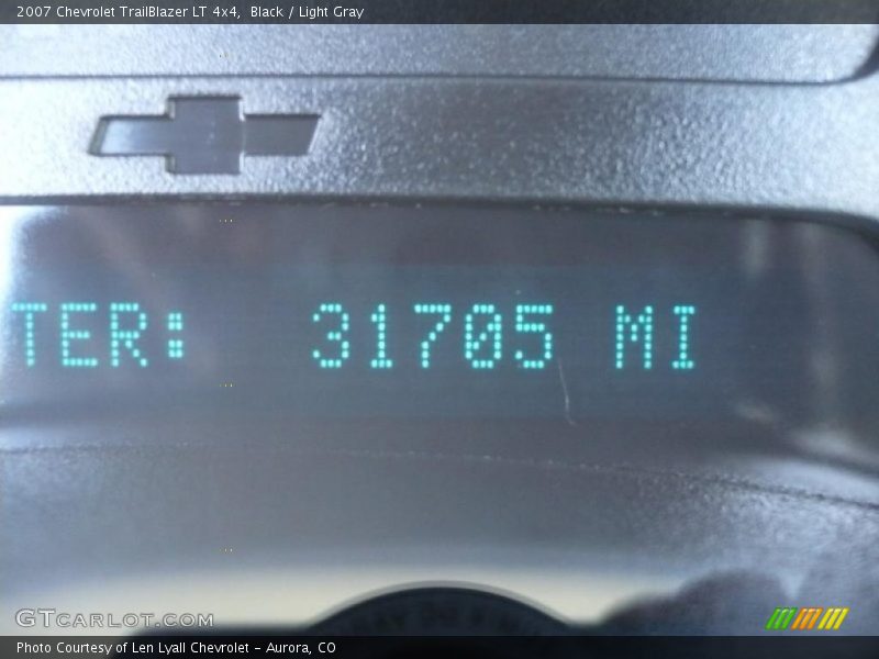 Black / Light Gray 2007 Chevrolet TrailBlazer LT 4x4