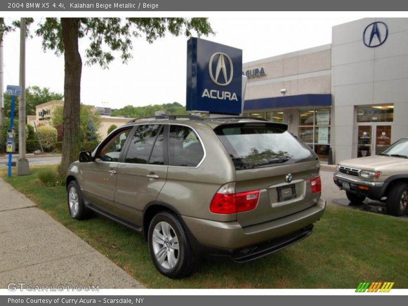 Kalahari Beige Metallic / Beige 2004 BMW X5 4.4i