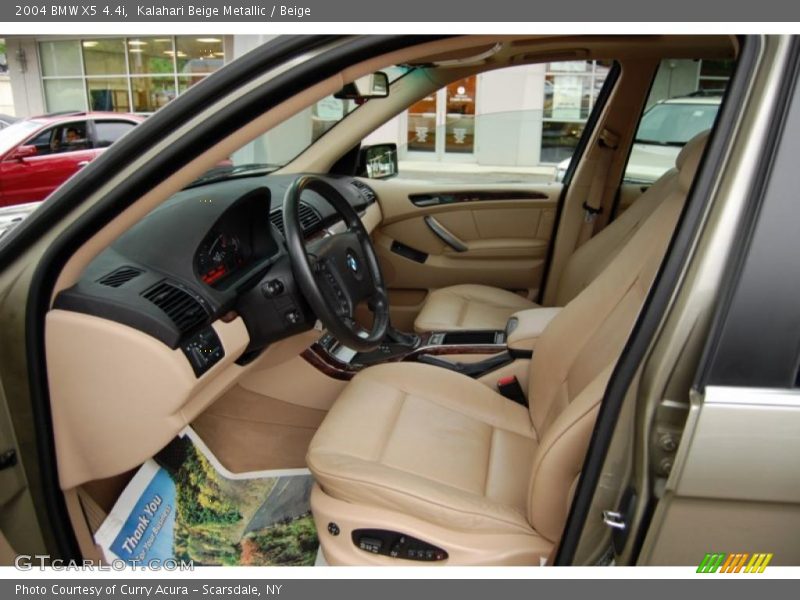 Kalahari Beige Metallic / Beige 2004 BMW X5 4.4i