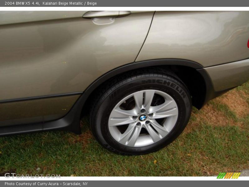 Kalahari Beige Metallic / Beige 2004 BMW X5 4.4i