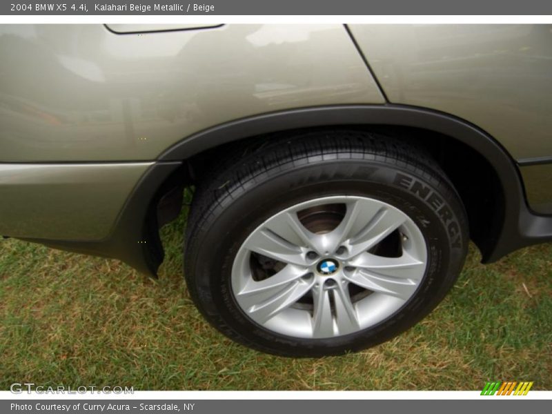 Kalahari Beige Metallic / Beige 2004 BMW X5 4.4i