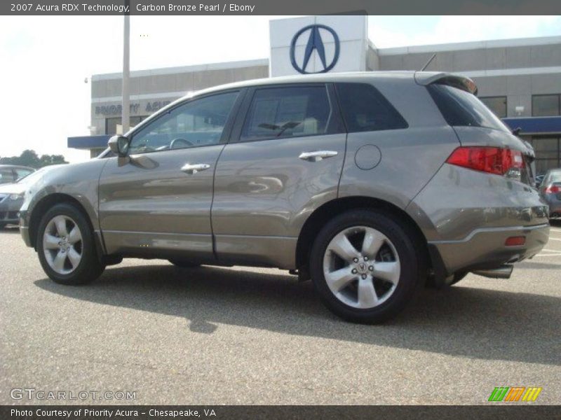 Carbon Bronze Pearl / Ebony 2007 Acura RDX Technology
