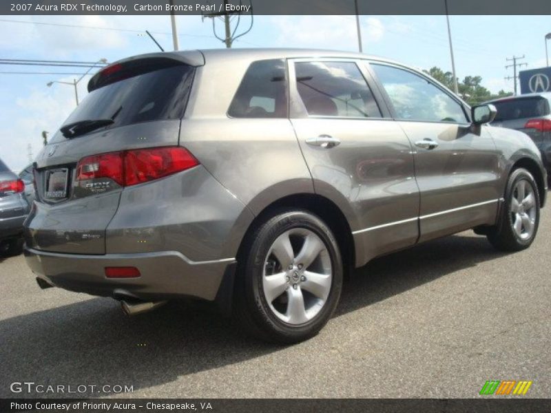 Carbon Bronze Pearl / Ebony 2007 Acura RDX Technology
