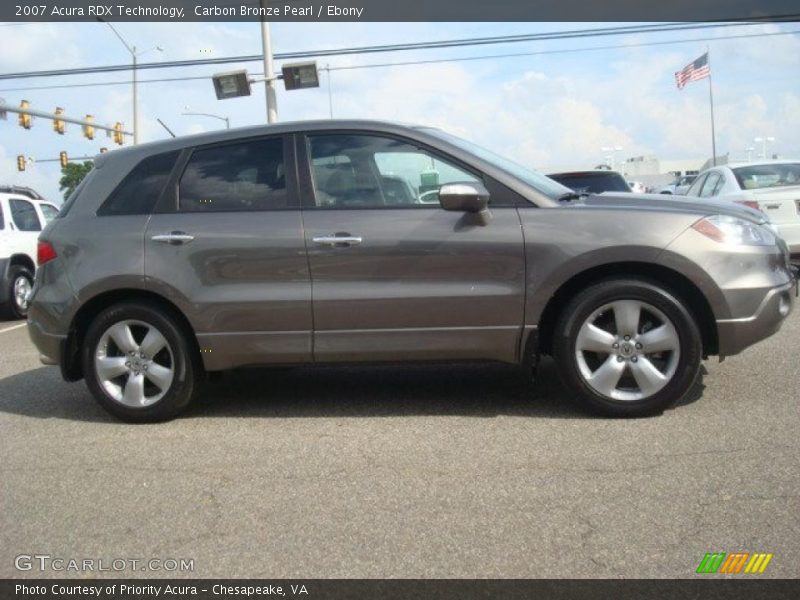 Carbon Bronze Pearl / Ebony 2007 Acura RDX Technology