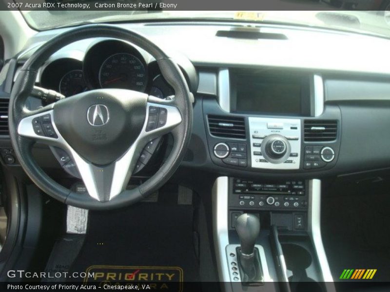 Carbon Bronze Pearl / Ebony 2007 Acura RDX Technology
