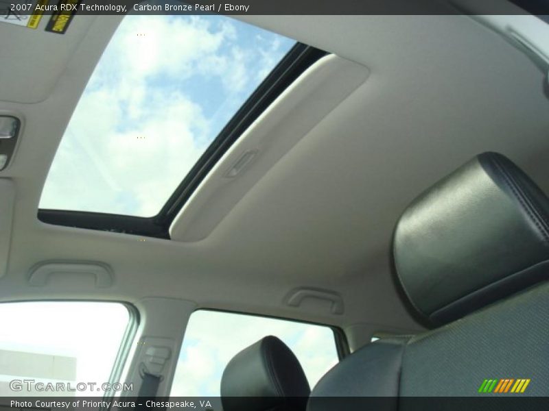 Carbon Bronze Pearl / Ebony 2007 Acura RDX Technology