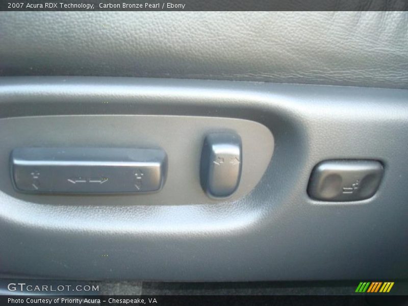 Carbon Bronze Pearl / Ebony 2007 Acura RDX Technology