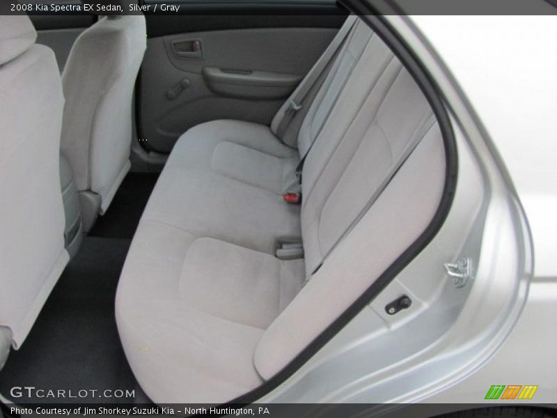 Silver / Gray 2008 Kia Spectra EX Sedan