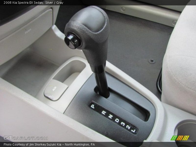 Silver / Gray 2008 Kia Spectra EX Sedan