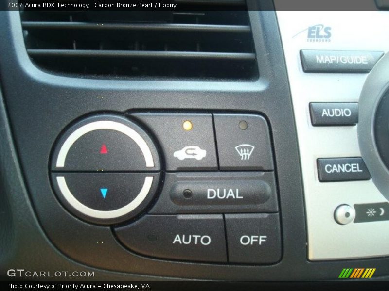 Carbon Bronze Pearl / Ebony 2007 Acura RDX Technology