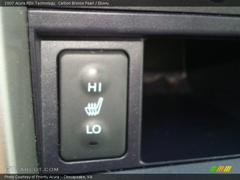 Carbon Bronze Pearl / Ebony 2007 Acura RDX Technology