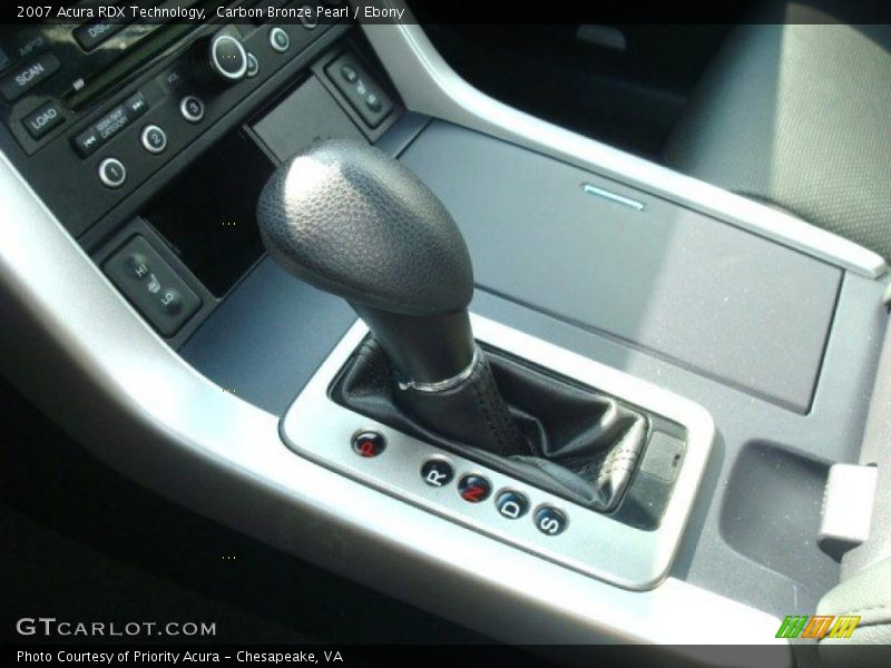 Carbon Bronze Pearl / Ebony 2007 Acura RDX Technology