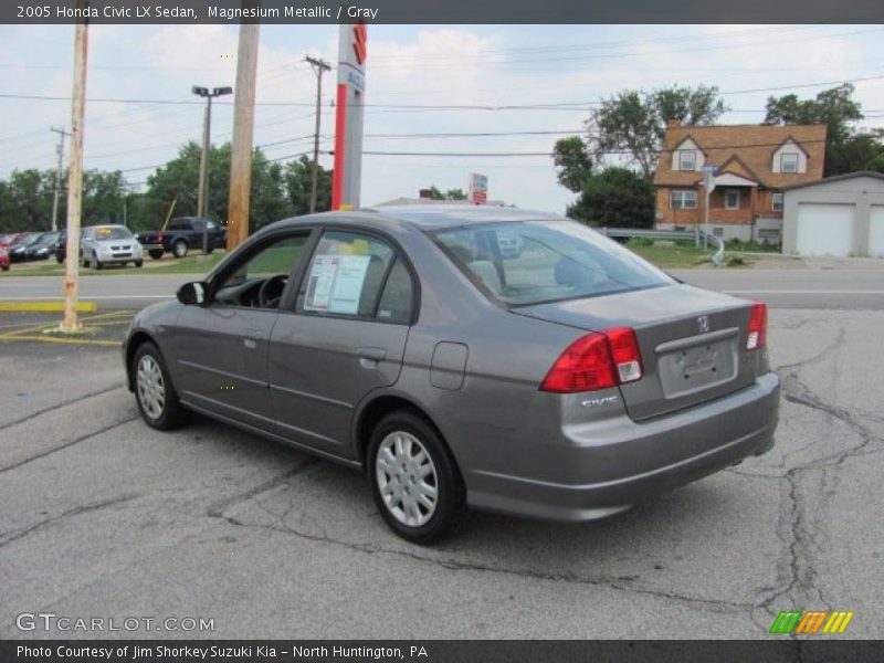 Magnesium Metallic / Gray 2005 Honda Civic LX Sedan