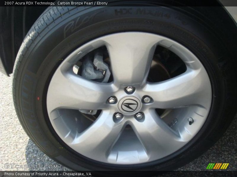 Carbon Bronze Pearl / Ebony 2007 Acura RDX Technology