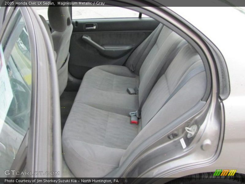 Magnesium Metallic / Gray 2005 Honda Civic LX Sedan