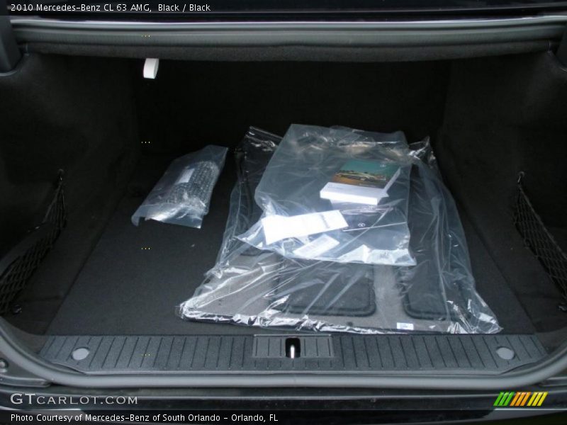 Black / Black 2010 Mercedes-Benz CL 63 AMG
