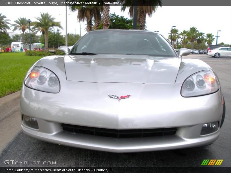 Machine Silver Metallic / Ebony Black 2006 Chevrolet Corvette Coupe