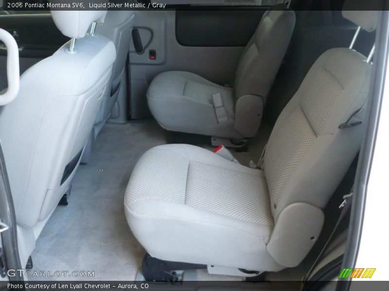 Liquid Silver Metallic / Gray 2006 Pontiac Montana SV6