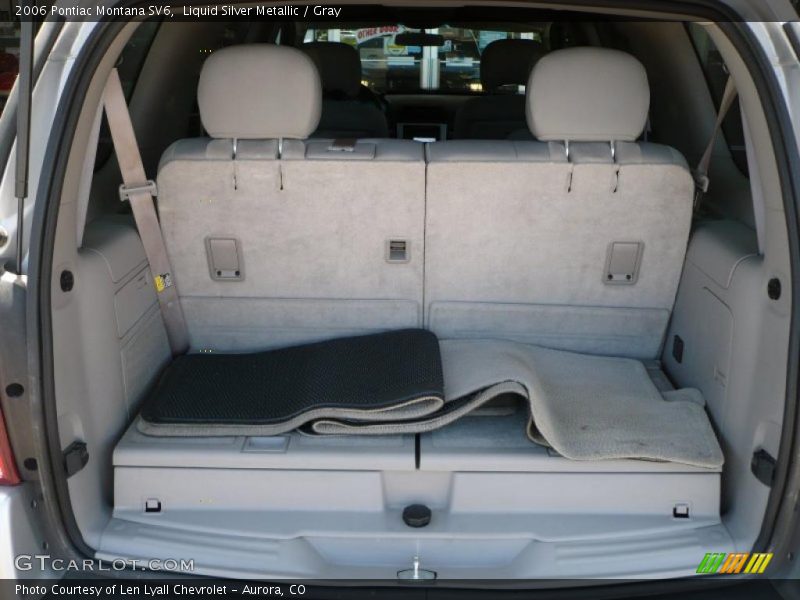 Liquid Silver Metallic / Gray 2006 Pontiac Montana SV6