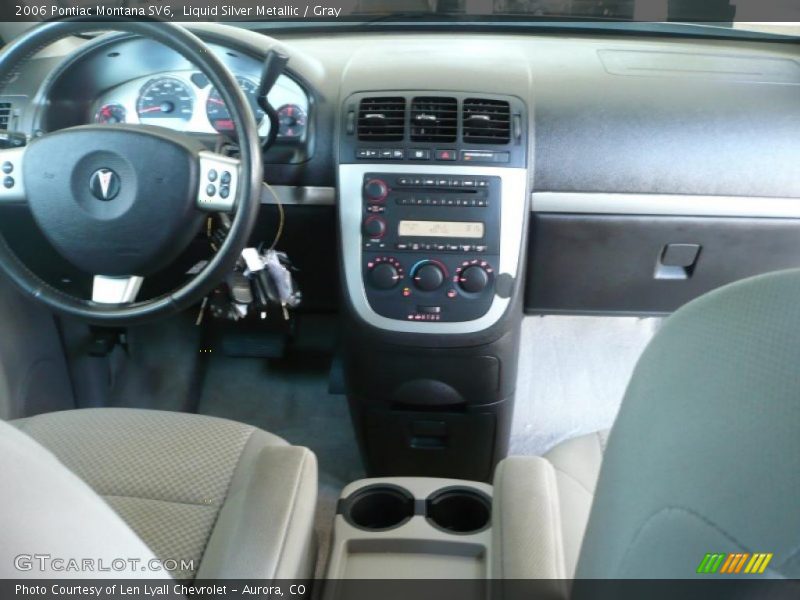 Liquid Silver Metallic / Gray 2006 Pontiac Montana SV6