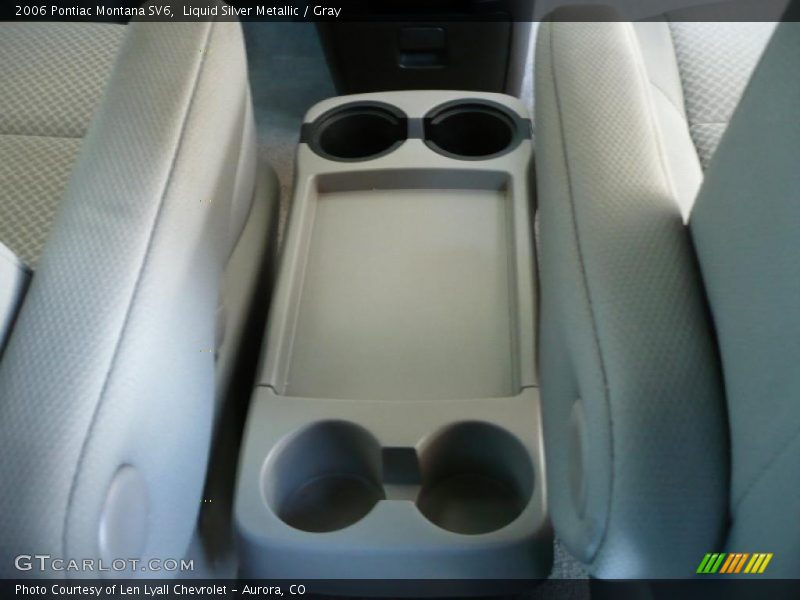 Liquid Silver Metallic / Gray 2006 Pontiac Montana SV6