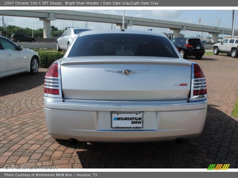 Bright Silver Metallic / Dark Slate Gray/Light Slate Gray 2007 Chrysler 300 C SRT Design