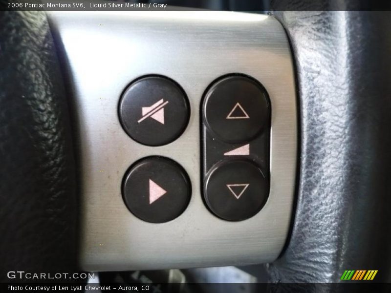 Liquid Silver Metallic / Gray 2006 Pontiac Montana SV6