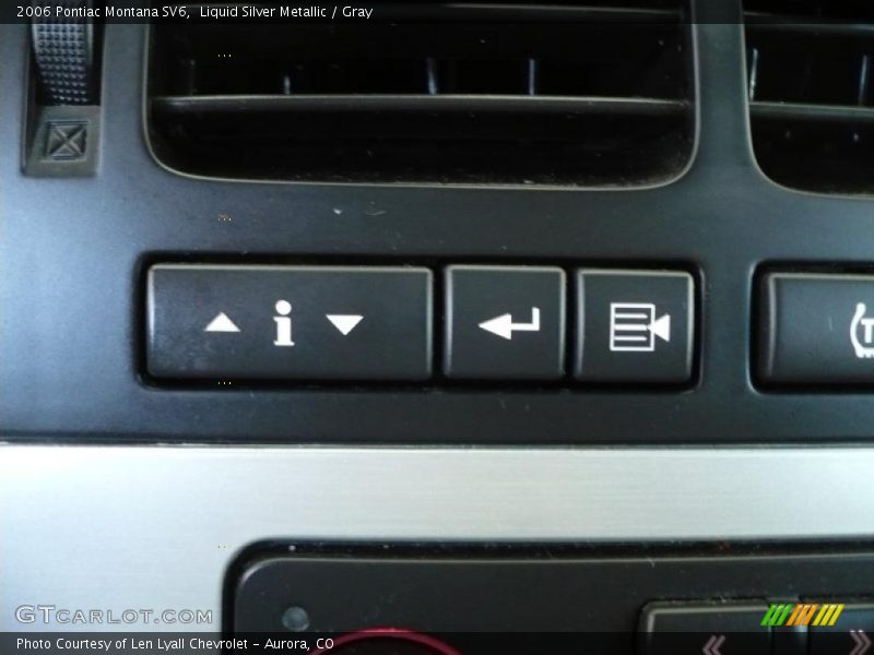 Liquid Silver Metallic / Gray 2006 Pontiac Montana SV6