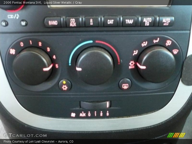 Liquid Silver Metallic / Gray 2006 Pontiac Montana SV6