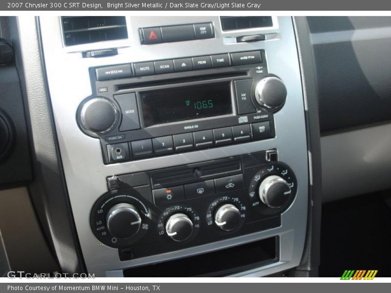 Bright Silver Metallic / Dark Slate Gray/Light Slate Gray 2007 Chrysler 300 C SRT Design