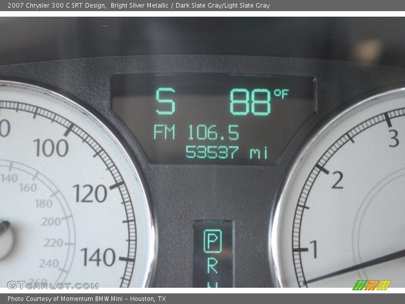 Bright Silver Metallic / Dark Slate Gray/Light Slate Gray 2007 Chrysler 300 C SRT Design
