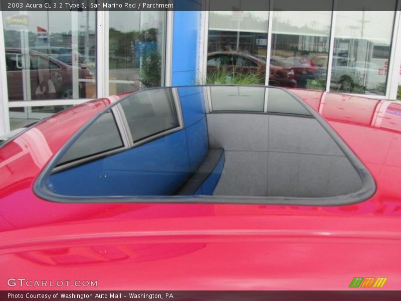 San Marino Red / Parchment 2003 Acura CL 3.2 Type S