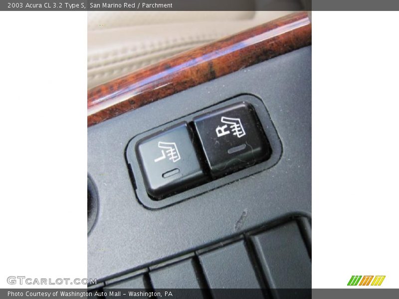 San Marino Red / Parchment 2003 Acura CL 3.2 Type S