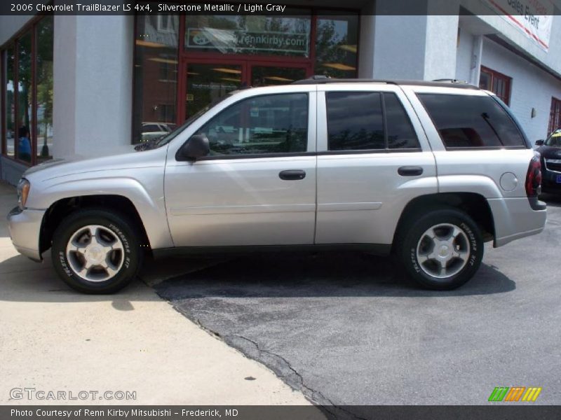 Silverstone Metallic / Light Gray 2006 Chevrolet TrailBlazer LS 4x4