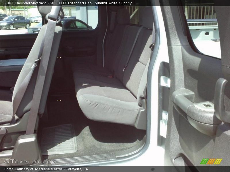 Summit White / Ebony 2007 Chevrolet Silverado 2500HD LT Extended Cab
