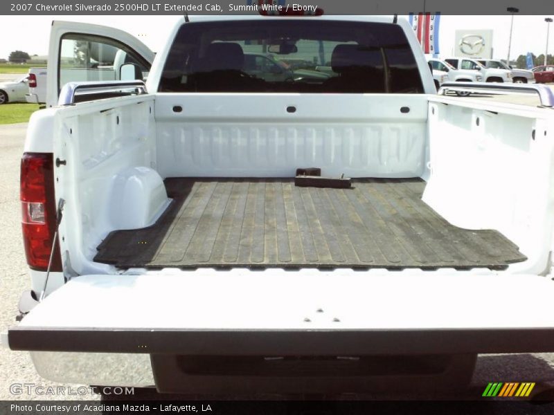 Summit White / Ebony 2007 Chevrolet Silverado 2500HD LT Extended Cab