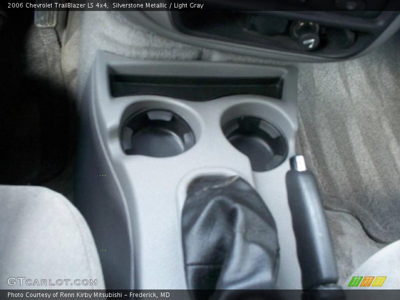 Silverstone Metallic / Light Gray 2006 Chevrolet TrailBlazer LS 4x4