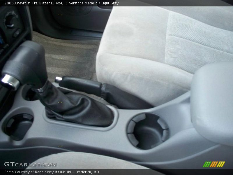Silverstone Metallic / Light Gray 2006 Chevrolet TrailBlazer LS 4x4